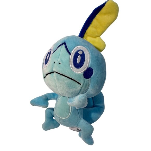 Sobble Plush Toy Pokémon 8" Soft Blue Yellow Stuffed Animal Figure - Picture 1 of 8